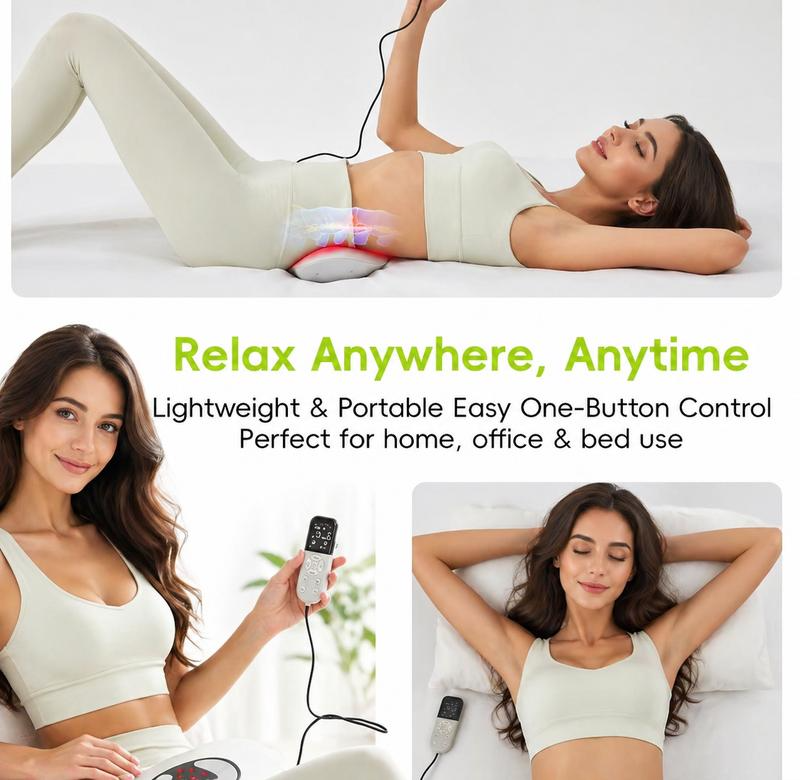 Beneva Spinal Decompression Massager with Heat, Vibration, Electrotherapy